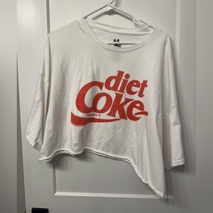 Junk Food - Diet Coke Cropped T-Shirt